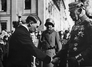Adolf Hitler a Paul Hindenburg